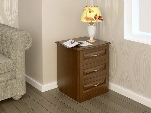 Тумбочка &quot;Герцог&quot; 3 ящика