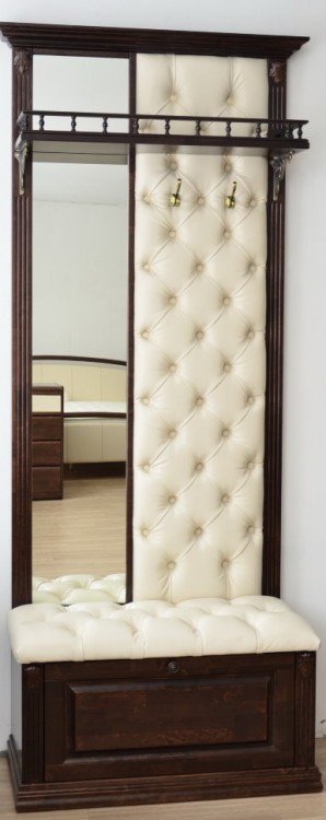 Прихожая &quot;Милан&quot; (прямая) с зеркалом